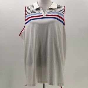 CJ Banks collared sleeveless top womens sz 3X NWT
